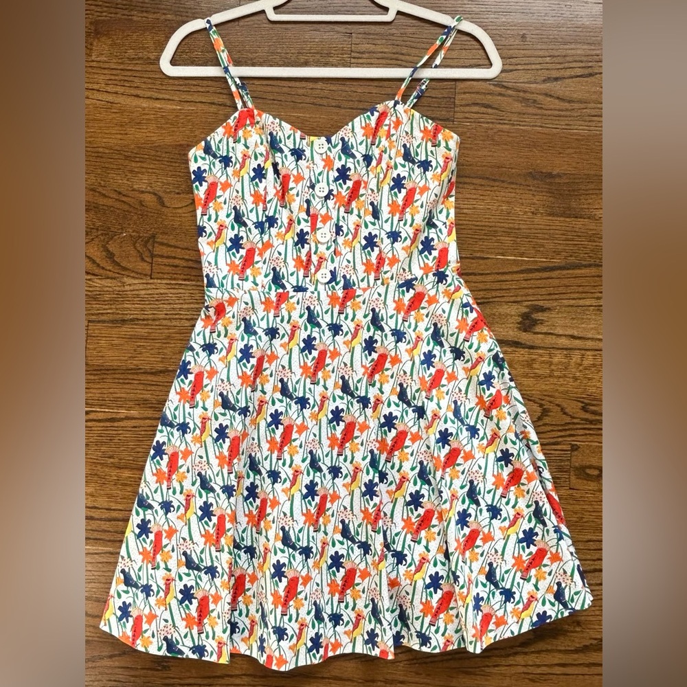 Alice + Olivia Nella Button Front Dress